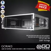 GORAK3 ATA Road Case 3U 3RU Rack Flight Case