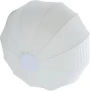 Portable Round Shape of Spherical Softbox, Foldable Softbox of Lantern Style for Mount, 360 ° All -Round Soft Light for Video Recordings, Microfilm, TV Series, Commercial Photography, Nylon + (50cm)