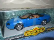 1996 CHEVROLET 96 CAMARO Z28 BLUE ERTL 1:18 OPENING HOOD & DOORS