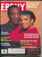 MAG: Ebony 5/1989-Bill & Camille Cosby-Malcolm X-Smokey Robinson-VG