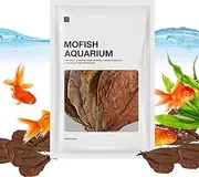 Indian Almond Leaves, 20 Catappa Leaves Create Native Tropical Environment, P-H Down Soften Light Improve Water Quality, for Fish Tank, Pond and Aquariums