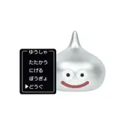 Square Enix Dragon Quest Metal Slime Command Window Figure New Collection