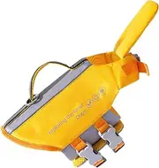 Pet Swim Jacket - Dachshund Water Jacket - with Rescue Handle, Non-Slip, High Flotation Pet Lifesaver, Safety Clothing for Swimming Boating Kayaking