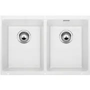 Blanco SILGRANIT PuraDur Double Bowl SinkWhite SUB350350UWK5