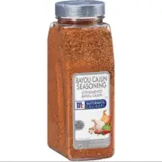 McCormick Culinary Bayou Cajun Seasoning, Spices Kosher and NO MSG, 21 Ounces