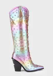 [AZALEA WANG] Freya Cowboy Boots