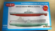 SHCH' Class, Series X, X-bis Soviet Submarines, scale 1/350 Mikro Mir 350-010