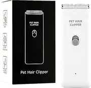 Dog Cat Home Hair Waterproof Clipper Portable Electric USB Rechargeable Pet Grooming Tools Low Noise Shaver Cordless Trimmer for Small and Large Pets