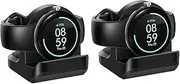 Charger Stand Holder for Google Pixel Watch 2 Pack, MVBOONE Non-Slip Silicone Charging Dock Stand Base Bracket with Cable Management Slot (Charging Cable Not Included)