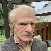 Granny Wrinkle Face Old Man Scary Grandmother Grandfather Mask Halloween Costume Head Set Wig Props Adult Cosplay Party Masks (D)