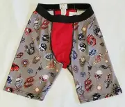 Men's Small & Men's Medium Unique Ying Yang Base Layer Compression Shorts