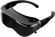 Generic E812 Portable Video Glasses 3D Head Mounted Display Binocular Display with HD 3D Input Use in PS5 Game Console E812 UAV Reality Video Glasses