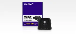 【S03 筑蒂資訊】含稅 登昌恒 uptech US200 2-Port USB 手動切換器