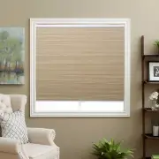 Cellular Shades Cordless Blackout Honeycomb Blinds Fabric Window Shades Ivory...