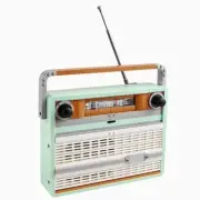Retro Radio Model Building Blocks Set-1970s Transistor Design Toy- 906pcs