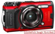OLYMPUS Tough TG-6 Red Digital Camera 12MP Waterproof GPS Wi-Fi EMS