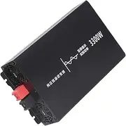 3300W/Peak 6600W DC 12V/24V/48V/60V/72V Pure Sine Wave Inverter Charger Split Phase DC Input AC Output 120V/220V Low Frequency Solar Power Inverter Converter,12V to 110V