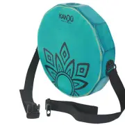 Ktak - Hand Drum Percussion, Two-Sound Portable Cajon w/Carry Case- Blue