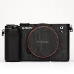 美本堂 適用于索尼A7C相機保護貼膜SONY A7C機身貼紙皮紋貼皮磨砂迷彩3M