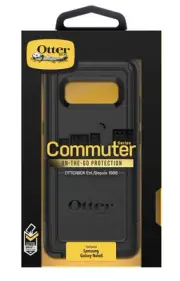 NEW Otter Box Commuter Phone Case For Samsung Galaxy Note8 (Black)