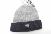 NEFF Men's Scout Knit Beanie Charcoal Grey White New