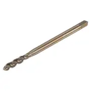 M6x1 Cobalt High Speed Steel Titanium Plated Machine Spiral Flute Thread Tap