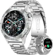 Smart Watch for Men with Bluetooth Answer/Make Call/Voice Speaker, Android Ios S
