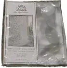 Vtg EVA Shower Curtain Opaque Leaf Print 70 X 72 Shower Odorless PVC Free NEW