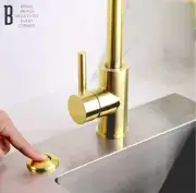 Unlacquered Brass Air Switch Kit, Remote Air Switch Button