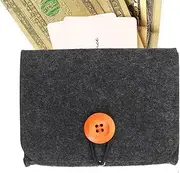 [Generic] Travel Skin Oil Case - Felt Oil Storage Bag, Skin Oil Storage Bag for Travel | Oil Bottle Organizer for Indoor and Outdoor Skincare Massage Oil Storage Bag for Girlfriend, Marriage, Dark grey, Siehe