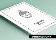 PRINTED ARGENTINA 1858-2010 STAMP ALBUM PAGES (492 pages)