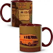 Breaking Bad Novelty Mugs Gift Breaking Bad Merchandising Caravan Gift for Men Original Coffee Mugs LolaPix Walter White