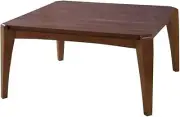 Higashiya Kotatsu Table Walnut Square Width Depth 75 x Height 38cm KT-107 F/S
