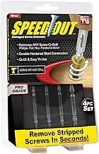 Ontel SpeedOut Damaged Screw Extractor & Bolt Extractor Set