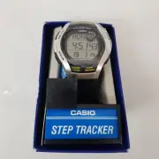 Casio WS1000H1A2 60 Lap Memory 10m Water Resistance Watch Black/Silver