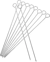 Tofficu 10pcs Wick Centering Pin Candle Making Accessories Stainless Steel Needle Tools for Positioning Punch Needle Easy to Use Pins for Beginners and Professionals