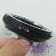 Lens Adapter for Yashica Contax C/Y Lens to for Leica M M7 M6 M5 TECHART LM-EA7