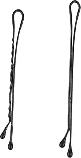 FOYTOKI Hair Fringe Clips Set 2 Boxes of Metal Hairpins Bobby Pins for Women's Hair