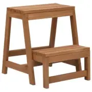 NNEVL Foldable Step Stool Solid Firwood