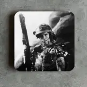 Aliens Colonial Marine USCM Hicks Drinks Coaster Nostromo Weyland Yutani LV426