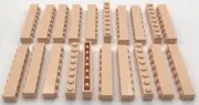 Lego 20 New Light Nougat Bricks 1 x 8 Studs Building Blocks Pieces