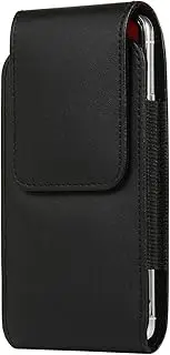 PU Leather Swivel Clip Case Cell Phone Holster Rotating Belt Clip Pouch Holder For Samsung Galaxy A53 5G A52 A33 S23+ S22+ S21 FE S20 FE S10+ Plus, iPhone 14 Plus 13 12 Pro Max Pixel 7 6 Nord N200 N20