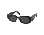 Prada Sunglasses PR17WS Black / Dark Grey Lens