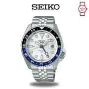Seiko 5 Sports SBSC017 SSK033K1 White Dial SKX Sports GMT Automatic Men Watch