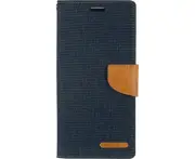 Goospery Canvas Diary For iPhone 13 - Navy