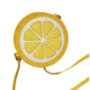 2 Pcs Circular Lemon Women Bag Zipper Messenger Bags Crossbody Waterproof Handbags Designer Purse Lady Shoulder Bags