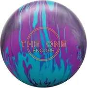 Ebonite PRE-DRILLED The One Encore Bowling Ball- Teal/Graphite/Violet 15lbs