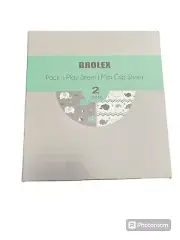 Brolex Pack N Play Sheet Mini Crib Sheet 2 Pack
