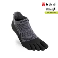 在飛比找蝦皮商城優惠-【INJINJI】RUN女輕量吸排五趾隱形襪 [黑色] 五趾