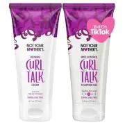 Not Your Mother's Curl Talk Frizz Control Sculpting Gel & Defining Cream (2-Pack